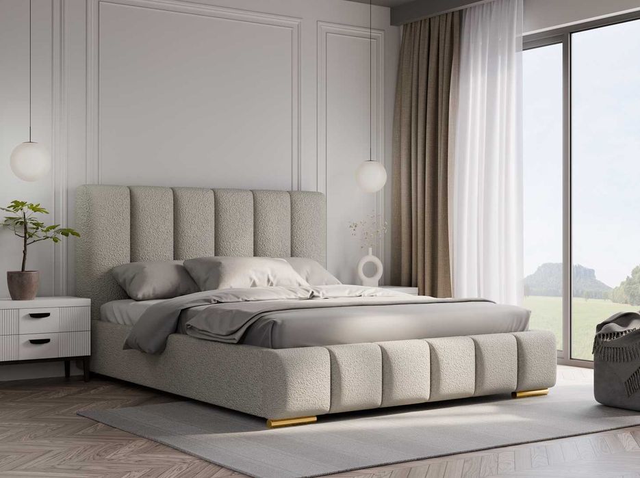 Łóżko tapicerowane BUENO 120x200, 140x200, 160x200, 180x200, 200x200