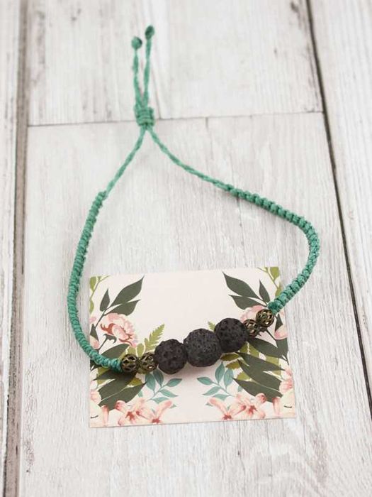 nowa bransoletka vintage retro lava boho etno gypsy NB51