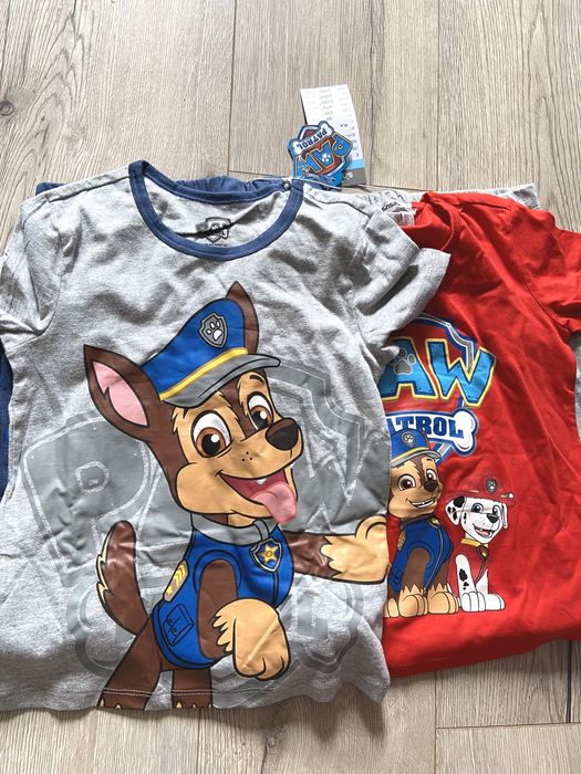 Sinsay 2pak nowe pizamki psi patrol paw chase Marshall