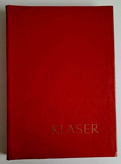 Znaczczki niestęplowane oraz klaser A4