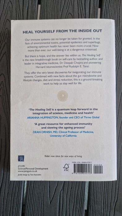 Livro THE HEALING SELF, by Deepak Chopra