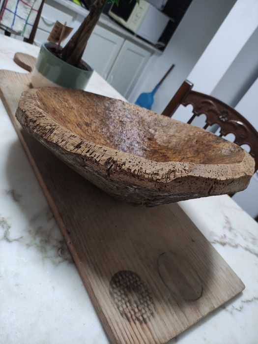 Grande cocho de cortiça