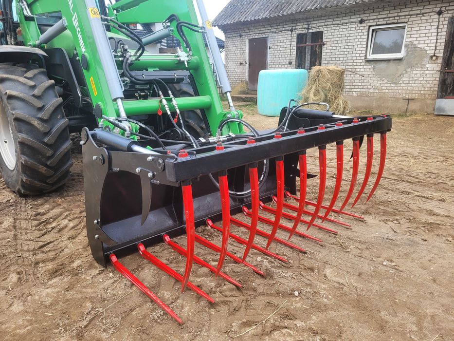 Krokodyl do ładowacza czołowego ciągnika/ Łyżko-Krokodyl do Tura DOWÓZ