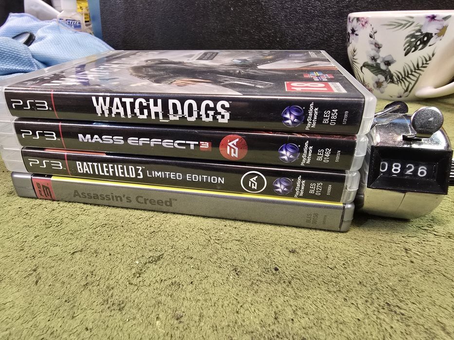 4 gry na konsolę PS3.