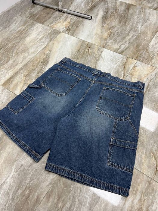 Вінтажні широкі шорти джинсові карпентери BAGGY XXL rap vintage carpenter shorts широкие шорты бегги carhartt typ