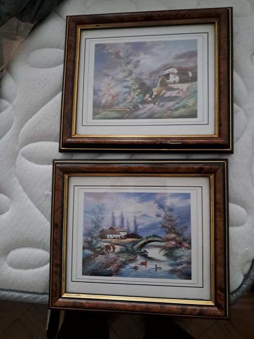Quadros com imagens diversas e para wc