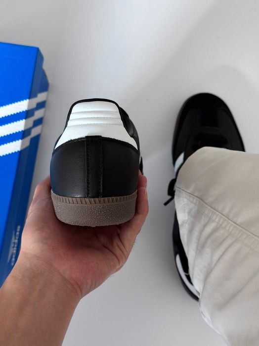 czarne adidas SAMBA buty dla pary oryginalne sneakersy R.37