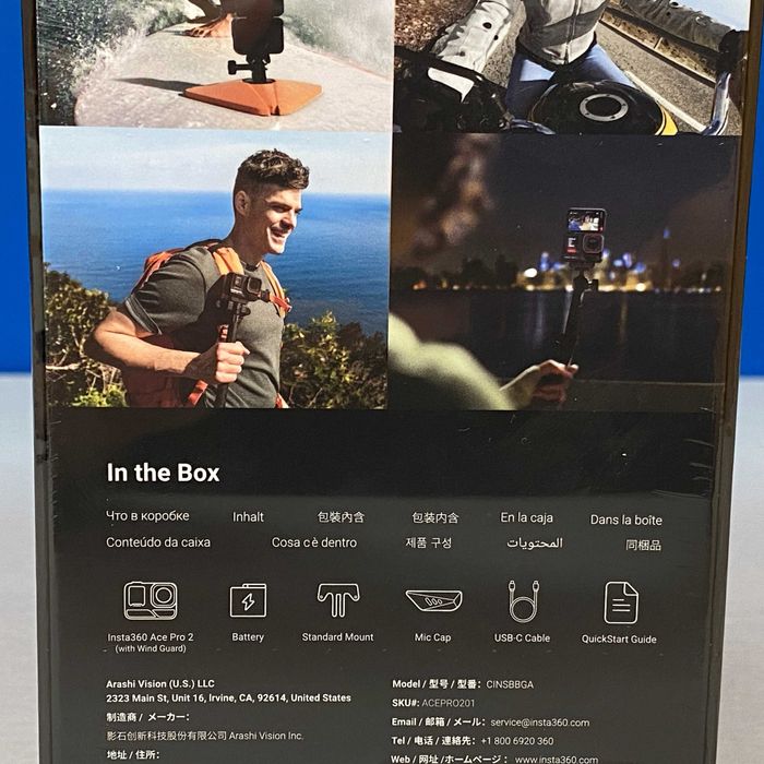Insta360 Ace Pro 2 (50MP - 8K) Standard - SELADA - 3 ANOS DE GARANTIA