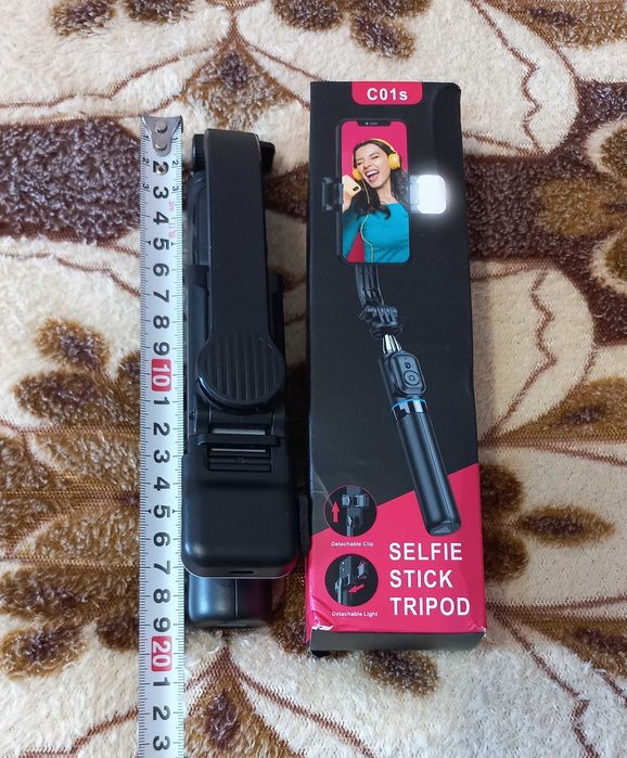 C01S палиця для селфі Bluetooth, підставка телефону, трипод, штатив