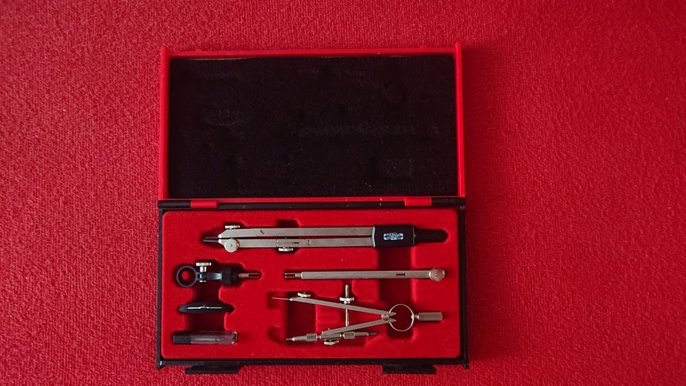 KOH I NOOR zestaw kreślarski  MADE IN CZECH REPUBLIC unikat