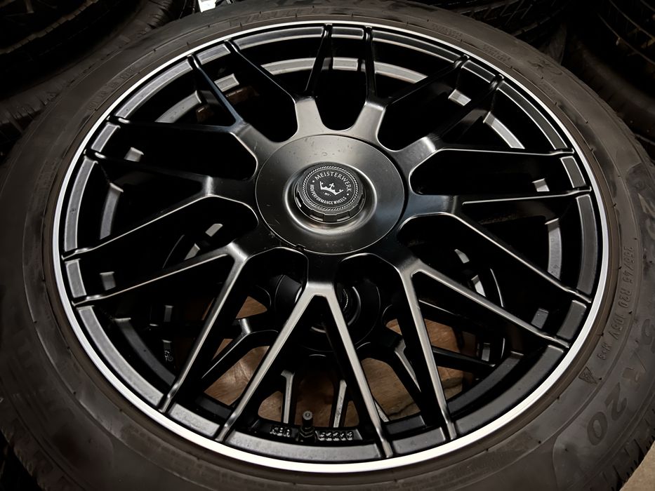 Диски R20 5x112 5x120 MEISTERWERK WHEELS MW17 black matt
