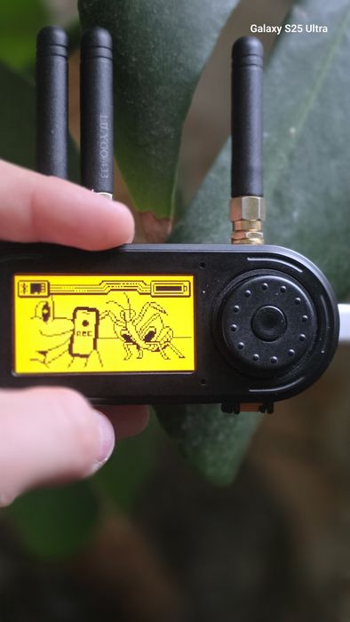 T embed lilygo cc1101 plus з 3 антенами
