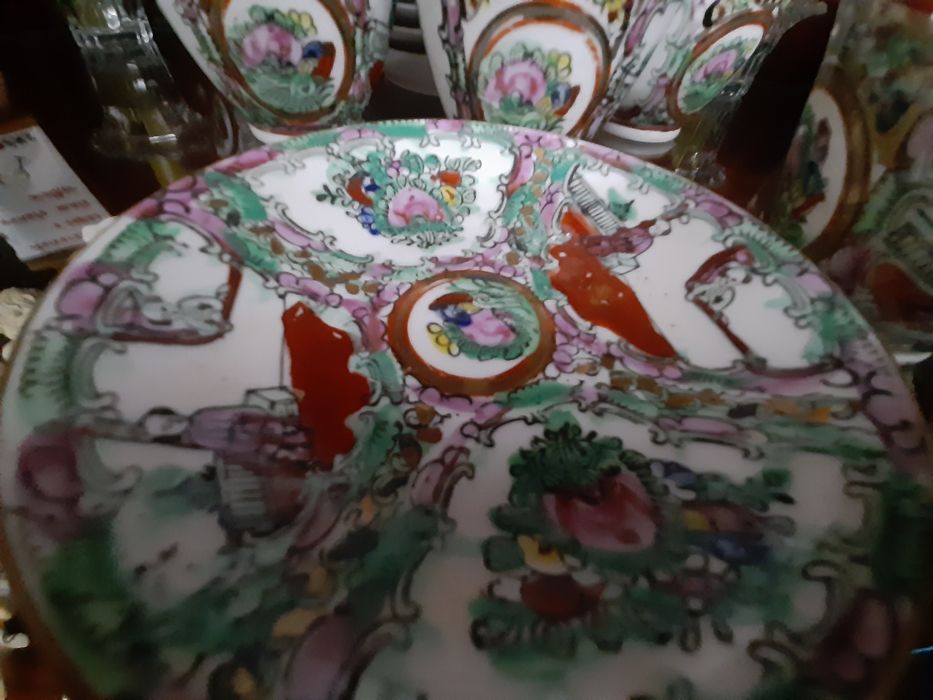 Hand-painted tea set430894017435422724