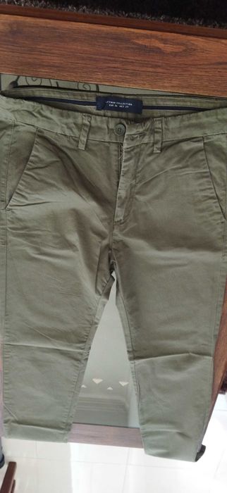 2 Calças LEFTIES CHINO  Tam 36 e 1 HM SLIM Tam 12-13 COMO NOVAS