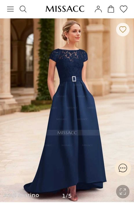 Vestido cerimónia mulher