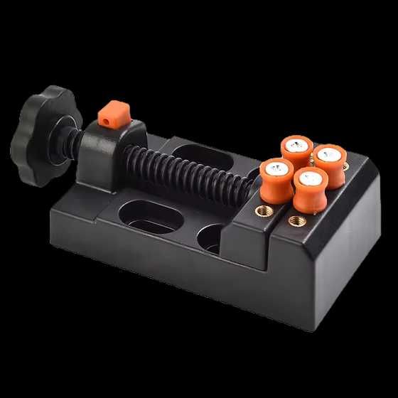 Mini Torno de Bancada com Botão