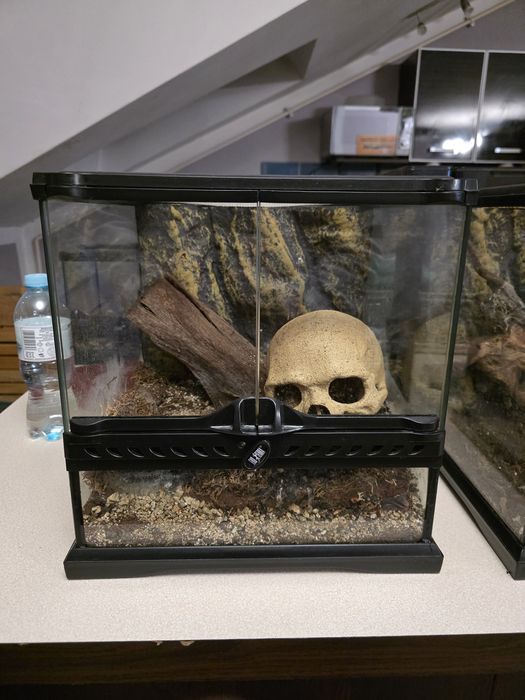 Terrarium Exo terra 2x 45x45x45 i 30x30x30