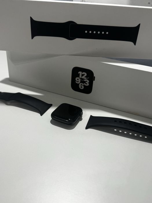 Apple watch se 44mm - aluminium czarny