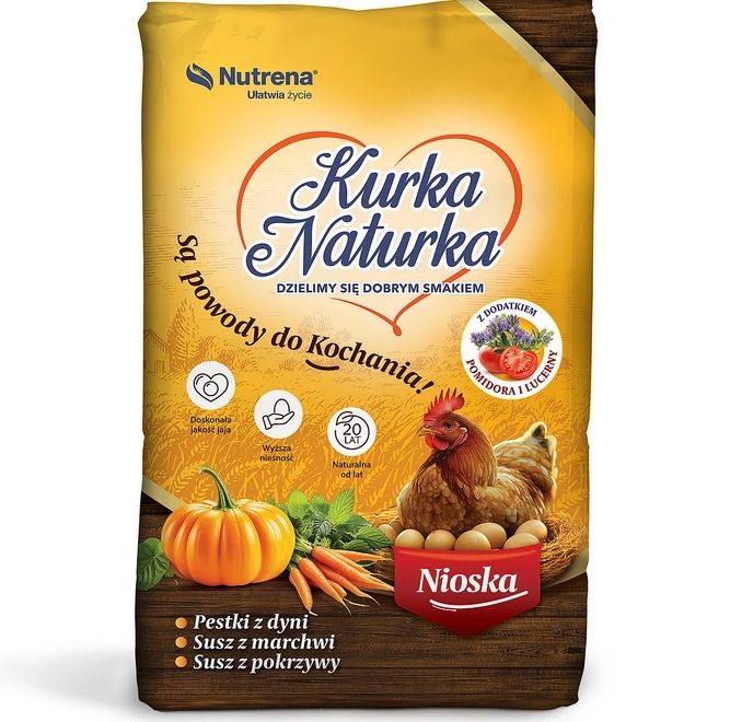 Pasza dla kur Kurka Naturka NIOSKA NUTRENA 25KG