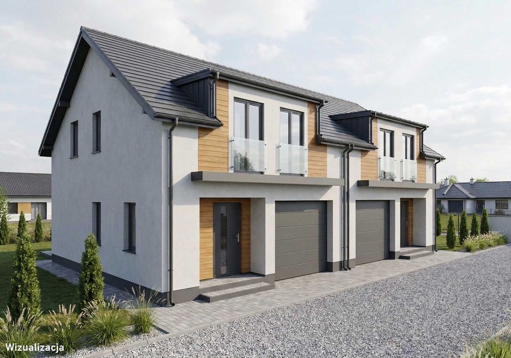 OSTATNI DOM W INWESTYCJI 162 m² + 500 m² OGRODU | POMPA CIEPŁA | Głosków pod Warszawą