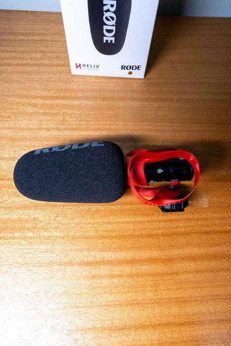 RØDE VideoMic Go II — Microfone Shotgun — Como Novo