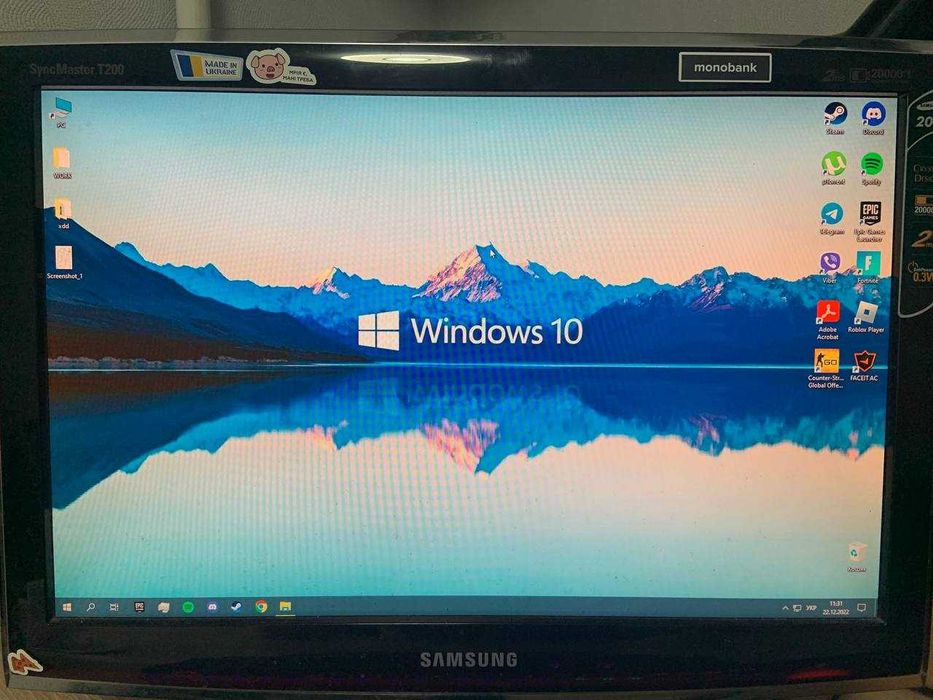 Монітор Samsung SyncMaster T200 20"