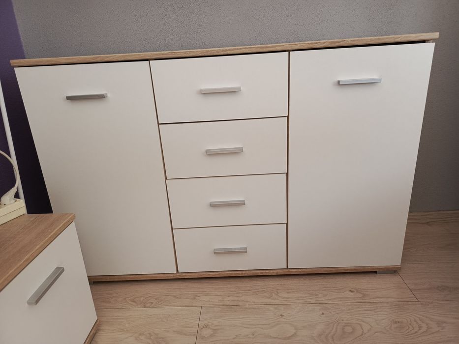 Komody używane 2 szt, wym. 120x35cm