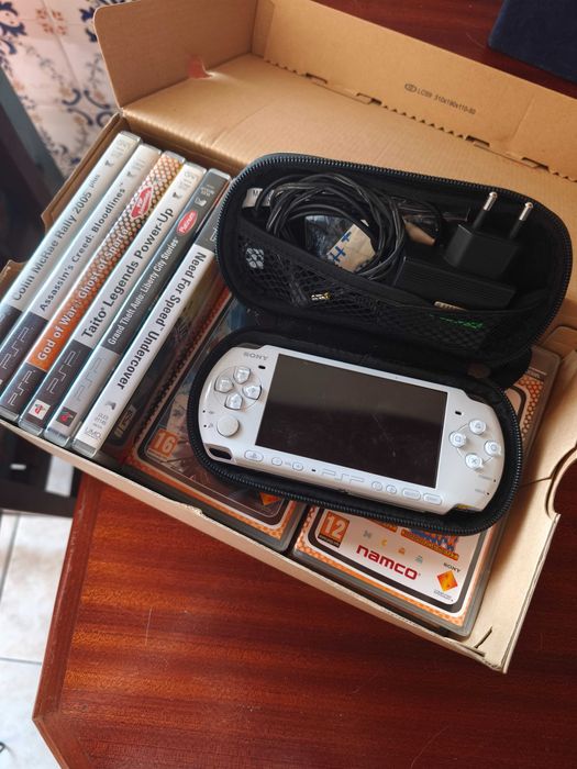 Consola PSP mais jogos