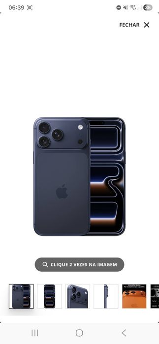 Iphone 17 Pro max 256 GB novo selado