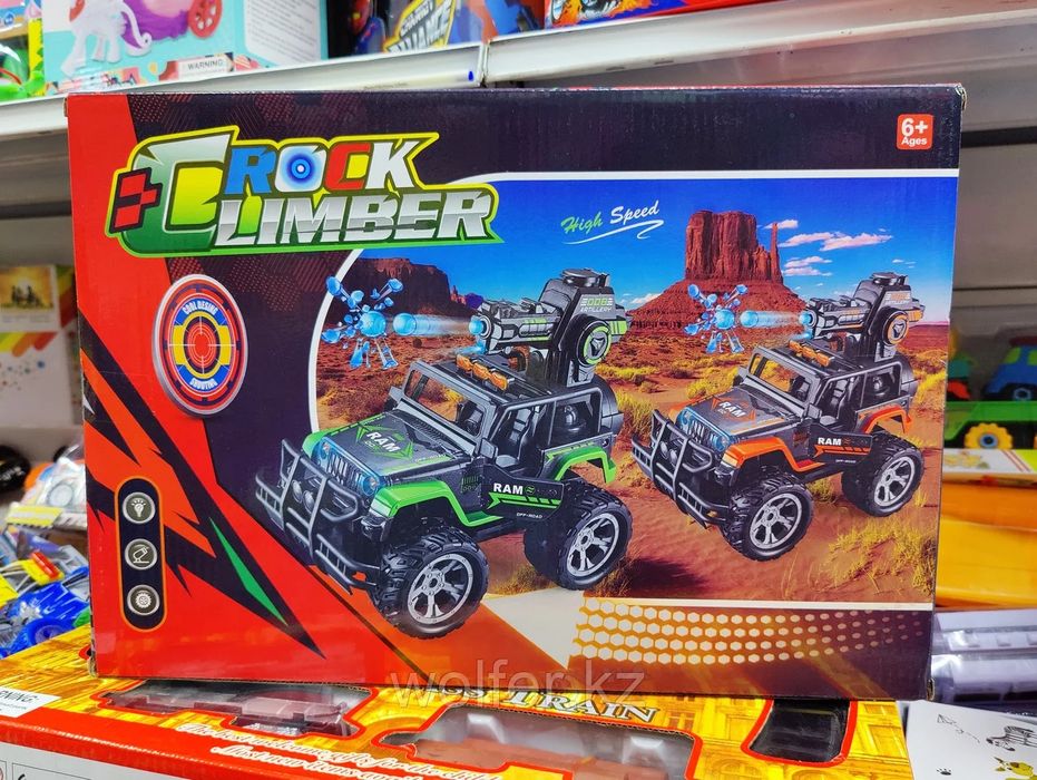 АКЦІЯ! Машина джип на радіокеруванні JT 651, стріляє орбізами