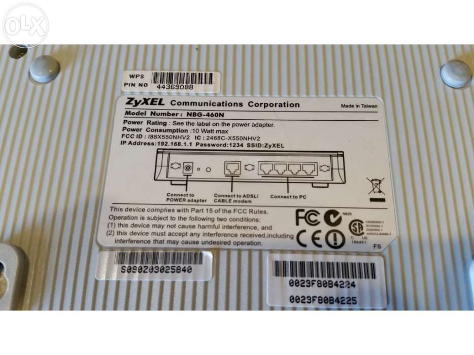 Antenas de wifi e router zyxel64750645041409122