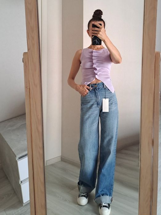 Джинси  Zara Wide Leg зара 36,38,40