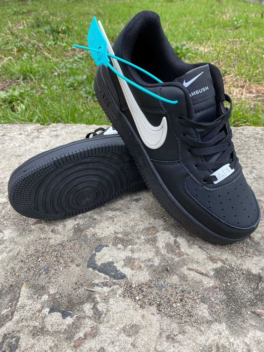 Розпродаж - стильні кросівки Nike Ambush AF black/white, чорні/білі жіночі/чоловічі