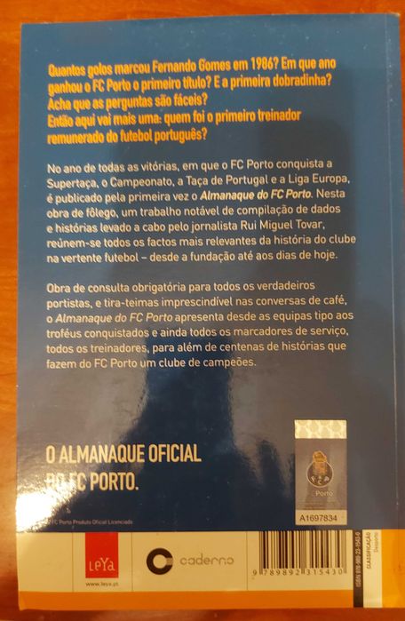 Livro “Almanaque do FC Porto 1893 a 2011” – Oficial e Licenciado