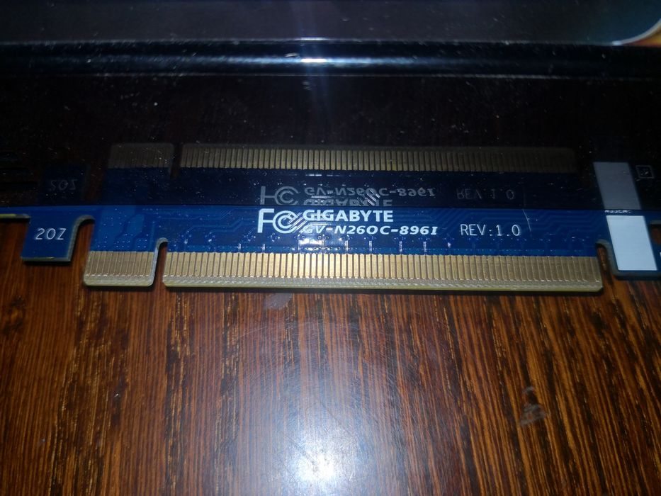Видеокарта Gigabyte PCI-Ex GeForce GTX 260 896MB DDR3