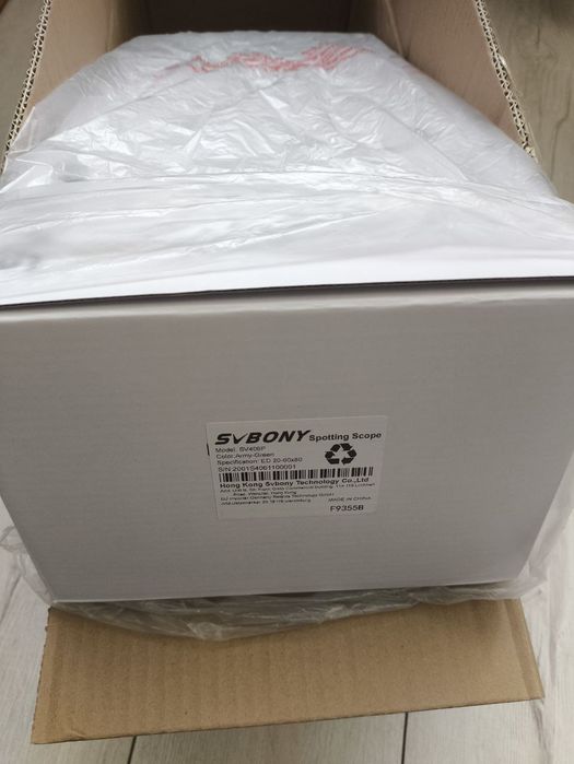 Подзорная труба Svbony SV406P 20-60x80 ED, Zoom, Dual Focus, монокуляр