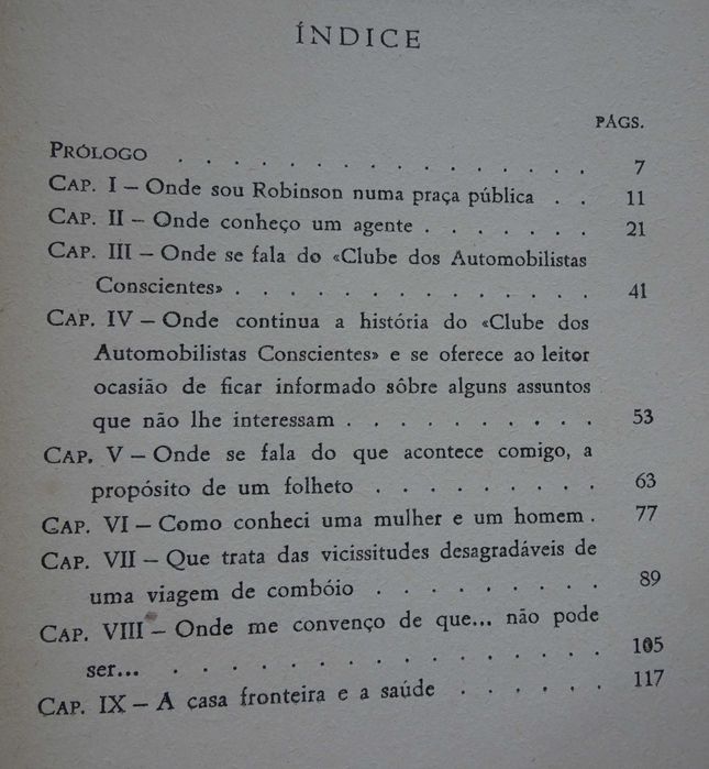 O Homem Que Comprou Um Automóvel de W. Fernandez Florez - 1ª Ed. 1942