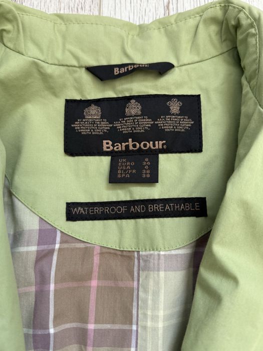 Płaszcz Barbour S Flyweight Belleville jacket women’s parka cotton