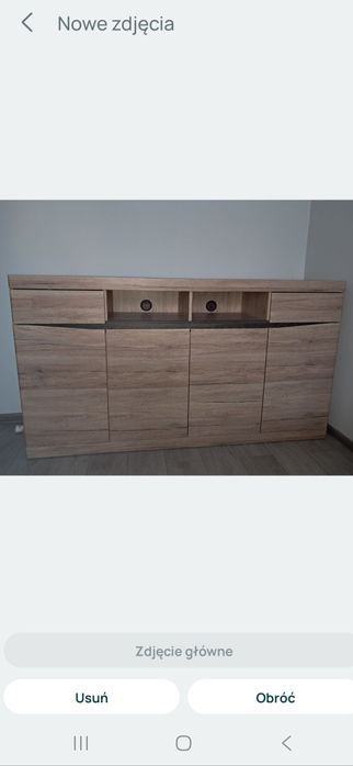 Piękna solidna szafka