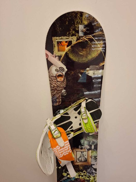 Okazja ! Deska snowboardowa Nitro Markus 150 cm + Wiązania Rome SOS