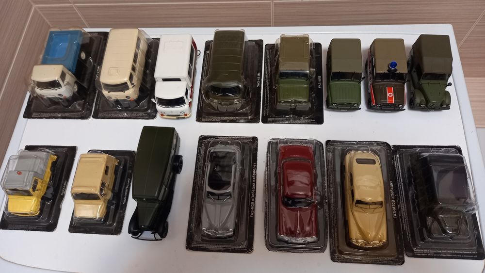 Автолегенды СССР Масштаб 1 43