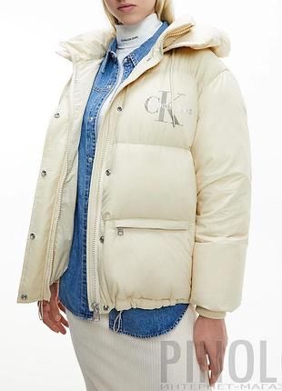 Пуховик calvin klein пуховая куртка хс