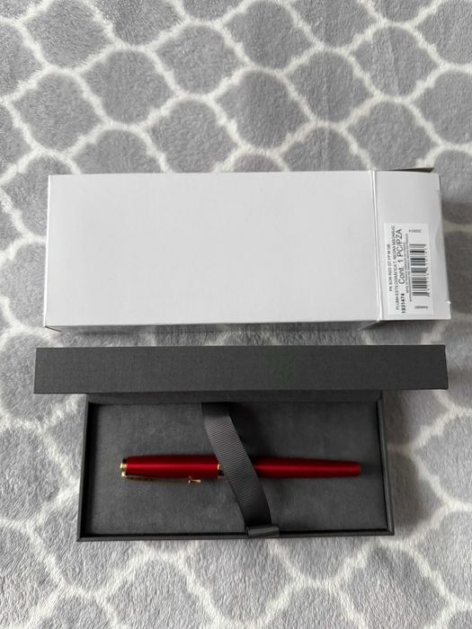 Nowe Pióro Wieczne Parker Sonnet Red Lacquer GT M
