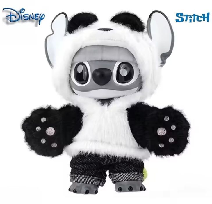 брелок Stitch лимитированный  MINISO × Disney GenZ Street Панда