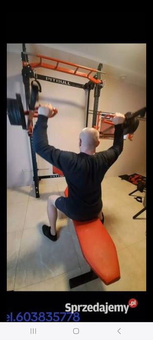 Brama treningowa klatka rack atlas  skladany