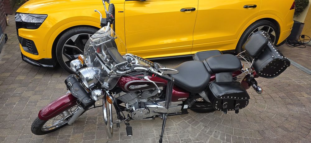 Yamaha drag star 125 kat b jak nowa