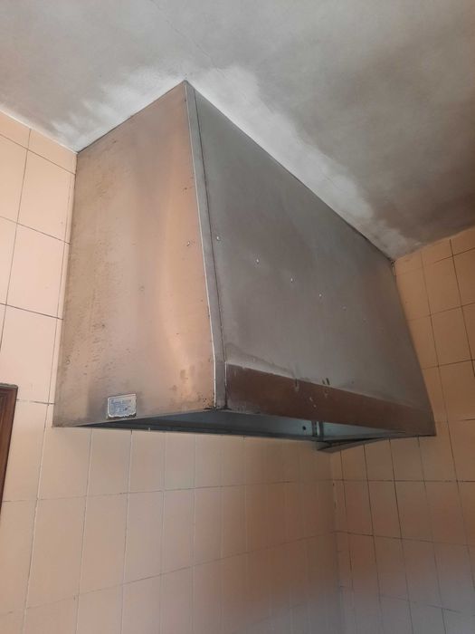 Chaminé exaustor industrial