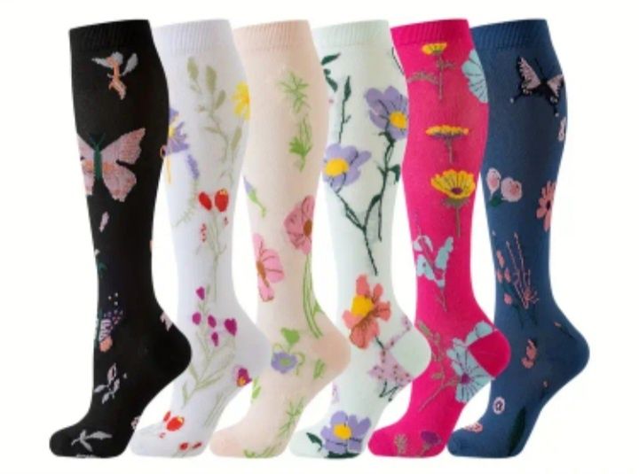 Компресійні кольорові гольфи