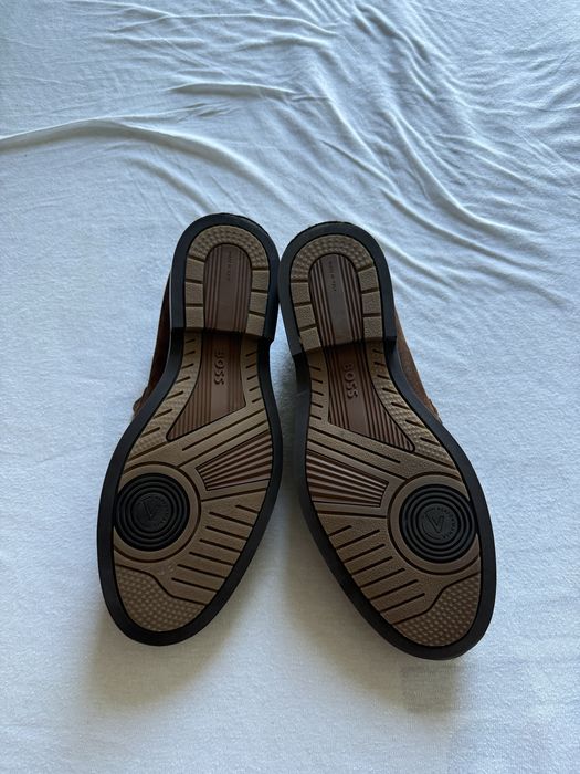 Hugo Boss zamszowe mokasyny męskie