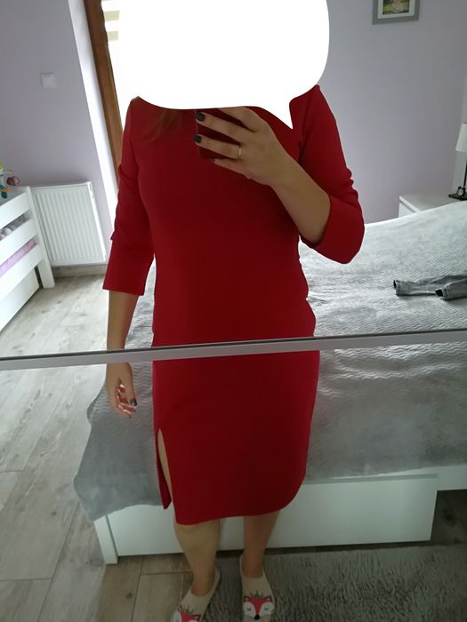 Czerwona sukienka r. L. NOWA